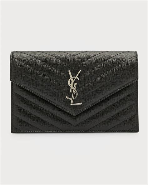 ysl wallet mini|ysl small wallet on chain.